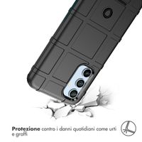 imoshion Rugged Shield Backcover Samsung Galaxy A54 (5G) - Zwart