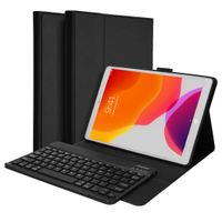 Accezz Bluetooth Keyboard Book Case Apple iPad 9 (2021) 10.2 inch / iPad 8 (2020) 10.2 inch / iPad 7 (2019) 10.2 inch - QWERTY / NL - Black