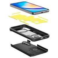 Spigen Tough Armor Backcover Samsung Galaxy A34 (5G) - Zwart