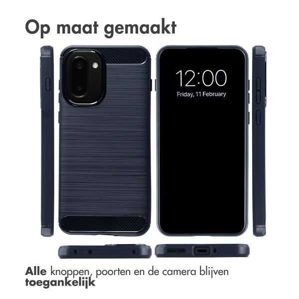 imoshion Brushed Backcover OnePlus 15R - Blauw