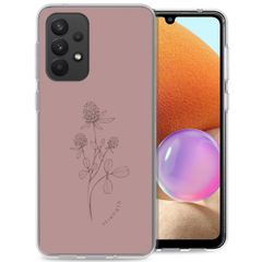 imoshion Design hoesje Samsung Galaxy A33 - Floral Pink