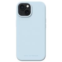 iDeal of Sweden Silicone Case met MagSafe Apple iPhone 17e / 16e / 15 / 14 / 13 - Light Blue