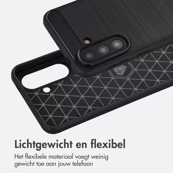 imoshion Brushed Backcover Samsung Galaxy A57 (5G) - Zwart