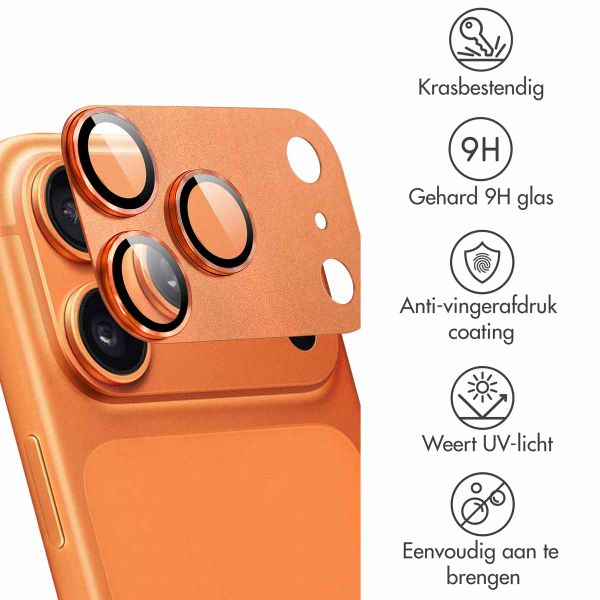 imoshion Camera Protector Glas 2 Pack Apple iPhone 17 Pro - Cosmic Orange