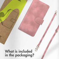imoshion Bookcase with Strap Samsung Galaxy S26 - Pink