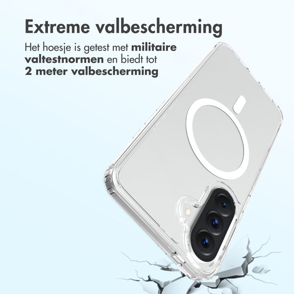 Accezz Xtreme Impact Backcover met MagSafe Samsung Galaxy A57 (5G) - Transparant