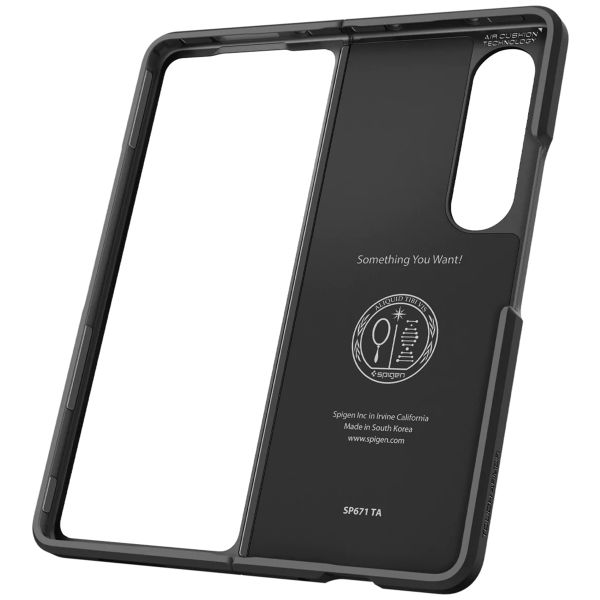 Spigen Tough Armor Backcover Samsung Galaxy Fold 4 - Zwart