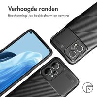 imoshion Carbon Softcase Backcover Realme 9 Pro Plus - Zwart