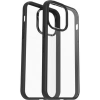 OtterBox React Backcover iPhone 14 Pro Max - Transparant / Zwart