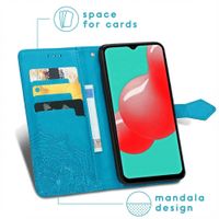 imoshion Mandala Bookcase Samsung Galaxy A32 (5G) - Turquoise