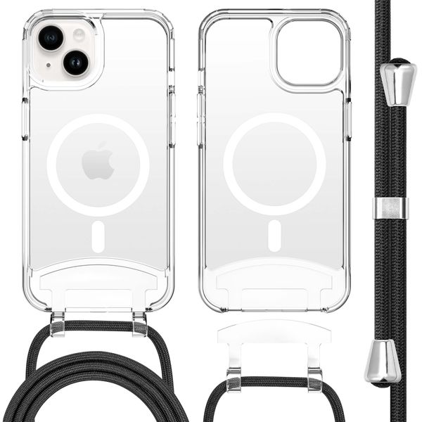 imoshion MagSafe Backcover met afneembaar koord Apple iPhone 14 - Transparant