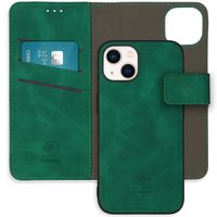 imoshion Uitneembare 2-in-1 Luxe Bookcase Apple iPhone 13 - Donkergroen
