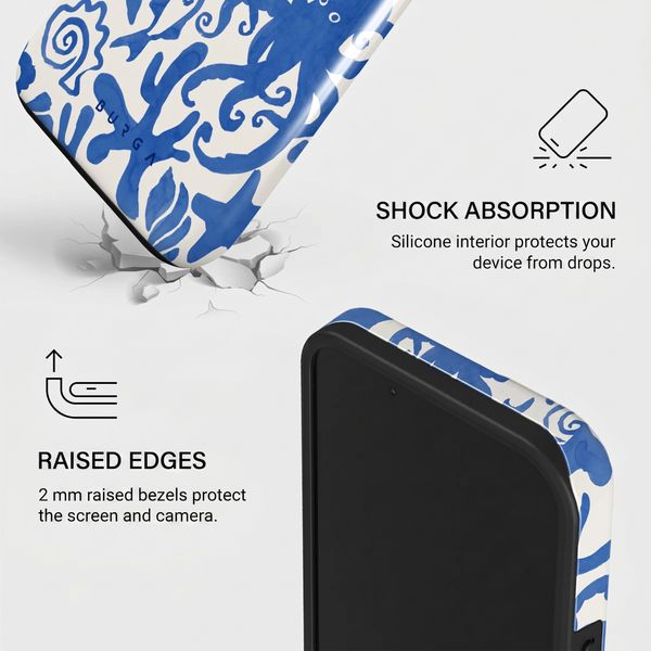 Burga Tough Back Cover with MagSafe Apple iPhone 15 - Nera