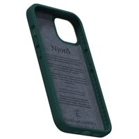 Njorð Collections Salmon Leather MagSafe Case iPhone 13 - Dark Green