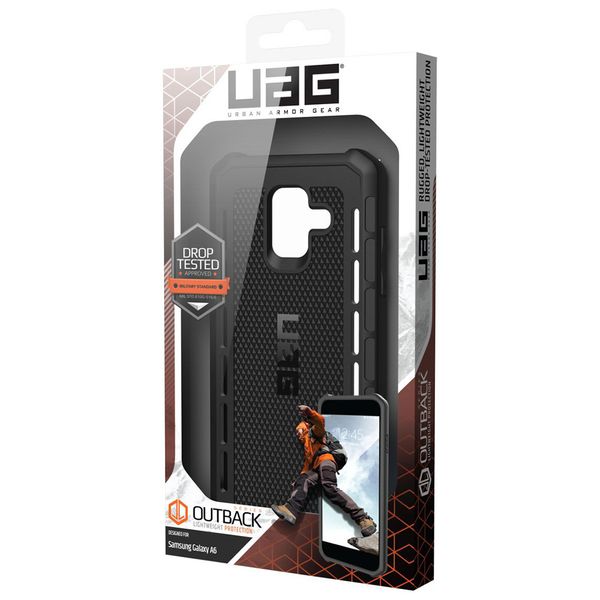 UAG Outback Backcover Samsung Galaxy A6 (2018) - Zwart