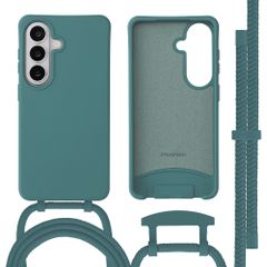 imoshion Color Backcover met afneembaar koord met MagSafe Samsung Galaxy S26 - Dark Green