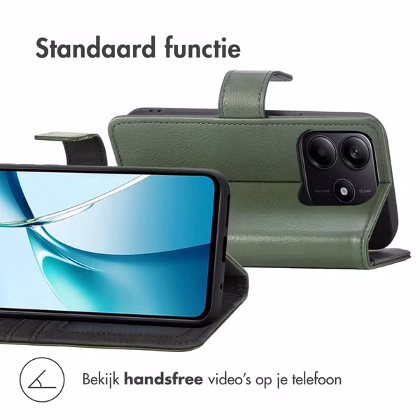 imoshion Luxe Bookcase Xiaomi Redmi Note 14 (5G) - Groen