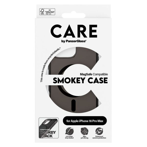 CARE by PanzerGlass Smokey Urban Combat Case MagSafe Apple iPhone 16 Pro Max - Smokey