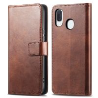 imoshion Luxe Bookcase Samsung Galaxy A20e - Donkerbruin