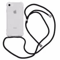 imoshion Backcover met koord Apple iPhone SE (2022 / 2020) / 8 / 7 - Zwart