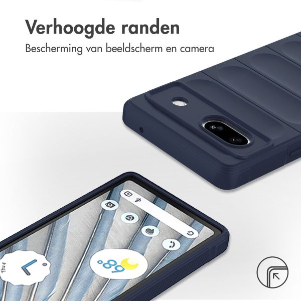 imoshion EasyGrip Backcover Google Pixel 7a - Donkerblauw