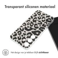imoshion Design hoesje Samsung Galaxy S24 - Leopard Transparent