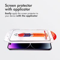 Accezz Tempered Glass Screen Protector + Applicator Apple iPhone 14 Pro