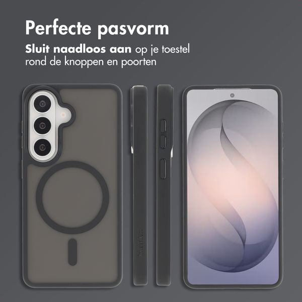 imoshion Color Guard Backcover met MagSafe Samsung Galaxy S26 - Zwart