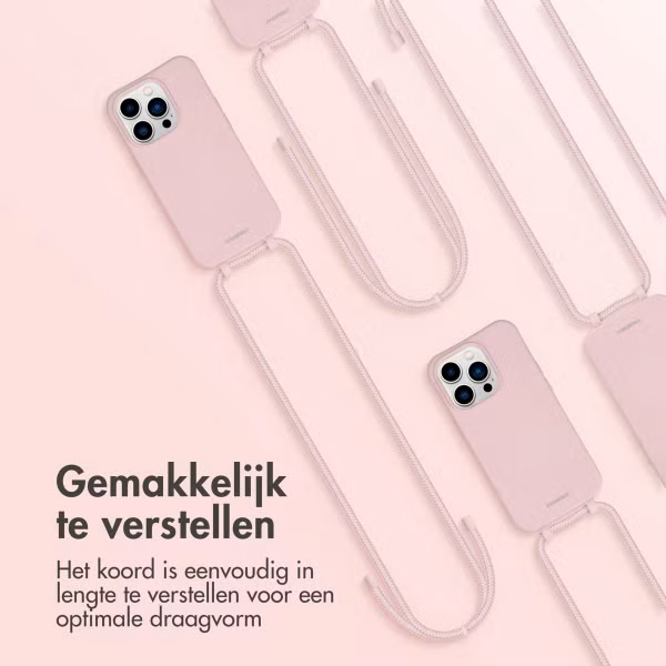 imoshion Color Backcover met afneembaar koord Apple iPhone 14 Pro - Roze