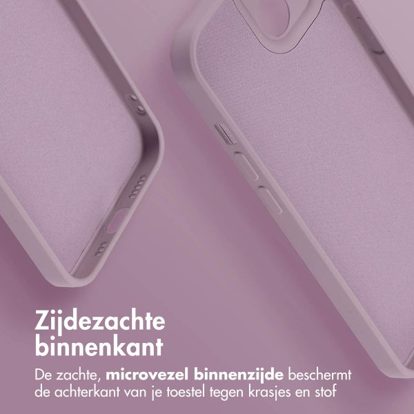 imoshion Color Backcover met MagSafe iPhone 13 - Paars