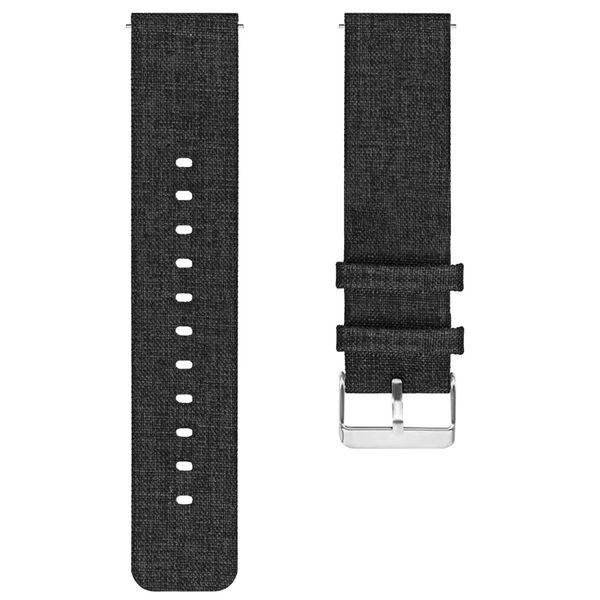 imoshion Nylon bandje Fitbit Versa 2 / Versa Lite - Zwart