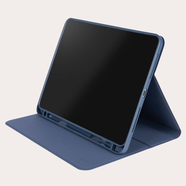 Tucano Elements folio case iPad Air 11 inch (2024) M2 - Blauw