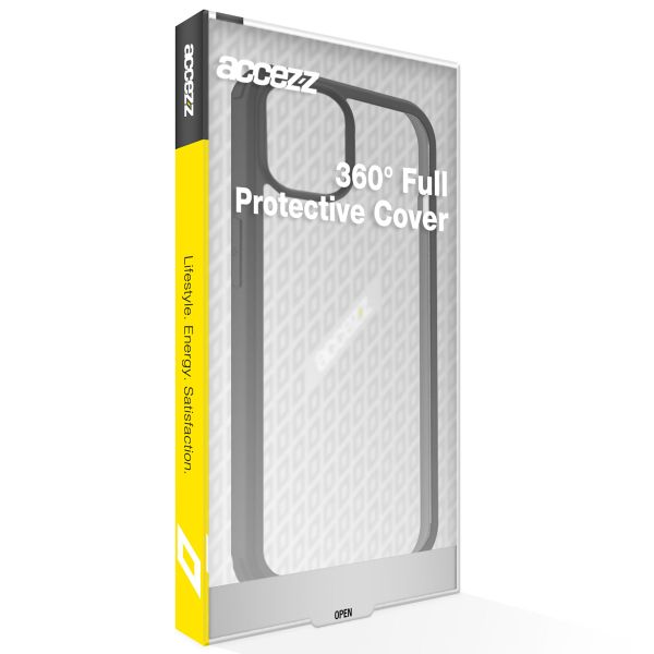 Accezz 360° Full Protective Cover iPhone 13 Pro Max - Zwart