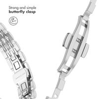 Selencia Slim Steel Jubilee Inspired Link Band Apple Watch | 38/40/41/42 mm - Silver