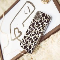 imoshion Design hoesje Samsung Galaxy A72 - Luipaard / Zwart