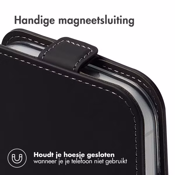 Accezz Flipcase Apple iPhone Air - Zwart