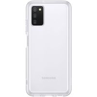 Samsung Originele Silicone Clear Cover Galaxy A03s - Transparant