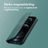 imoshion Slim Bookcase Apple iPhone 12 (Pro) - Groen