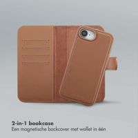 Selencia Olyn Uitneembare Bookcase met MagSafe Apple iPhone 16e - Bruin