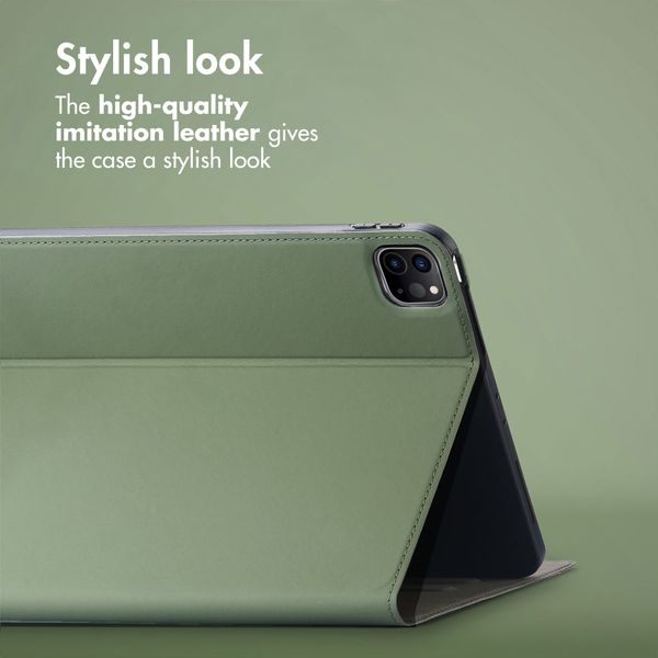 Accezz Classic Tablet Case Apple iPad Pro 12.9 (2020/2021/2022) - Green