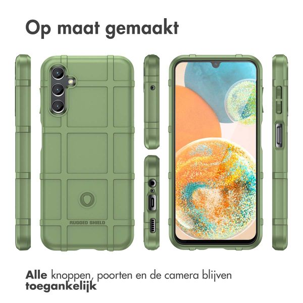 imoshion Rugged Shield Backcover Samsung Galaxy A14 (5G/4G) - Donkergroen
