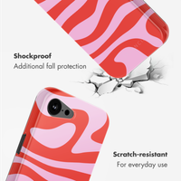 Selencia Vivid Back Cover with MagSafe Apple iPhone 17e / 16e - Dream Swirl Pink