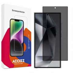 Accezz Tempered Glass Privacy Screenprotector Samsung Galaxy S24 Ultra