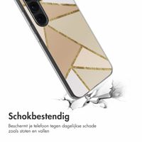 imoshion  Design hoesje Samsung Galaxy S24 - Graphic Beige