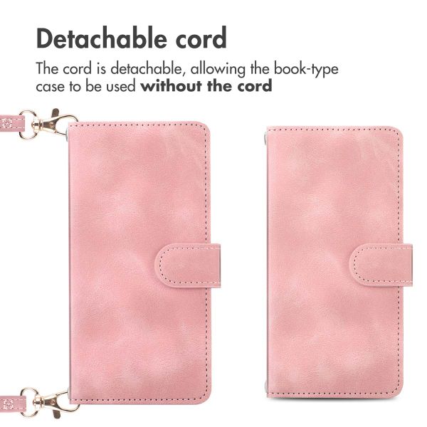imoshion Bookcase with Strap Apple iPhone 16 - Pink