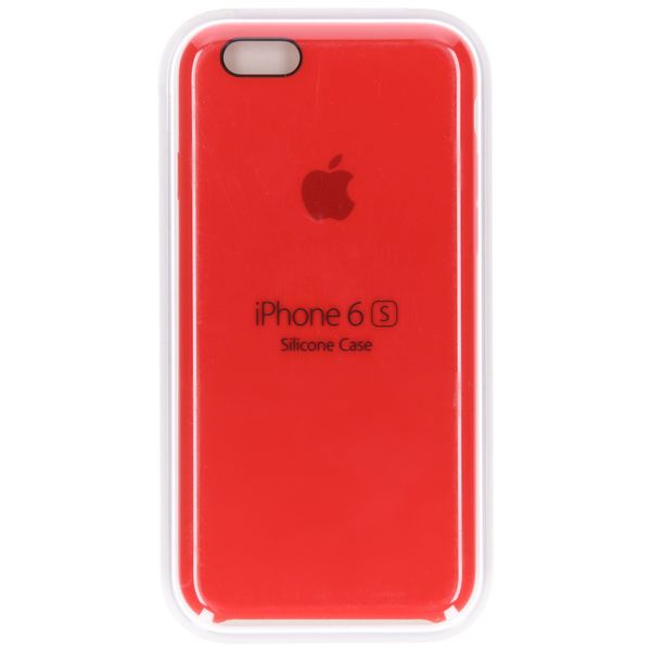 Apple Silicone Backcover Apple iPhone 6 / 6s - Red