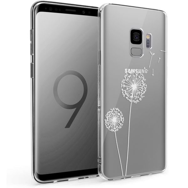 imoshion Design hoesje Samsung Galaxy S9 - Paardenbloem - Wit