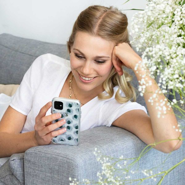 Selencia Extra Beschermende Backcover Apple iPhone 13 Pro - Feathers