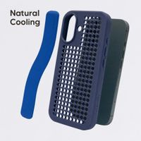 Callbuddy Hoesje met Strap Apple iPhone 17 - Deep Marine