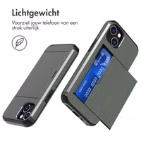 imoshion Backcover met pasjeshouder Apple iPhone 13 - Donkergroen